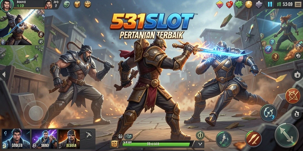 Gameplay Battle Royale yang intens dan seru di 531SLOT.