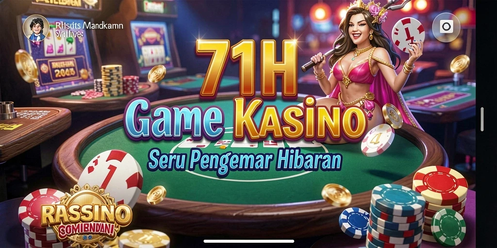 Screenshot gameplay 71H menampilkan keseruan taruhan Kasino.