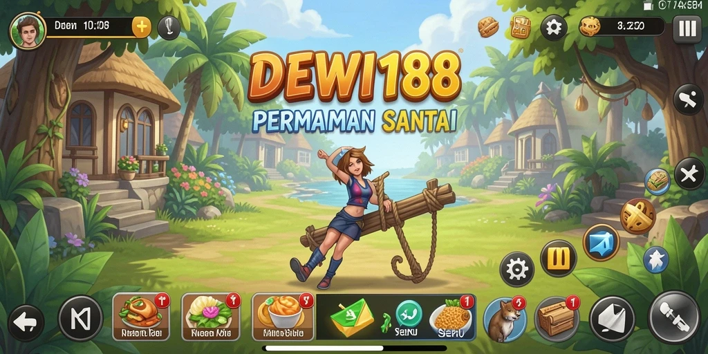 Tampilan gameplay DEWI188 yang seru dan menarik.