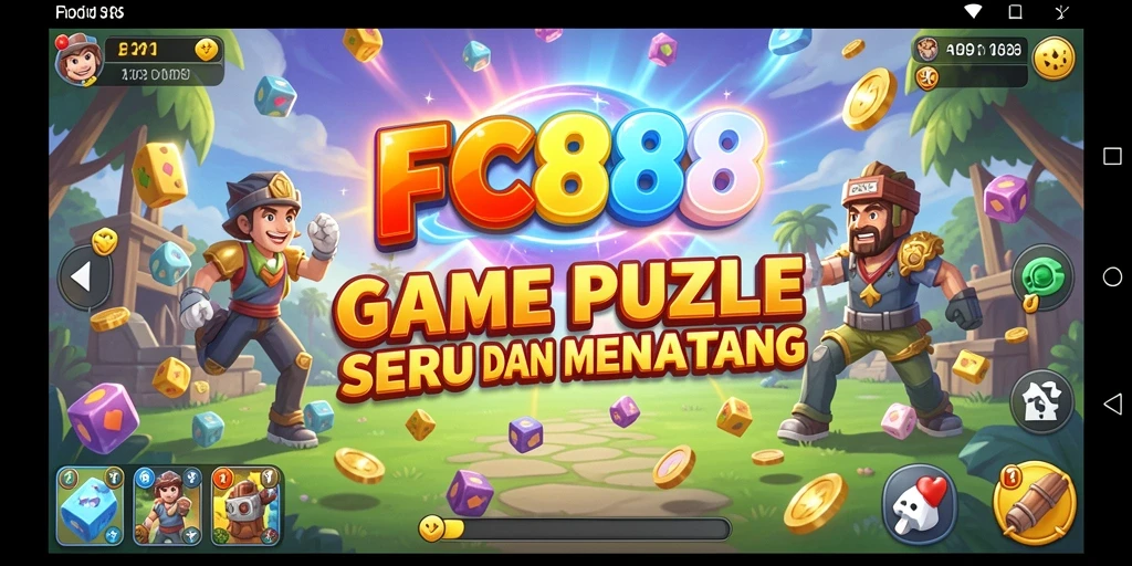 Tampilan gameplay seru dan menantang dalam FC888.