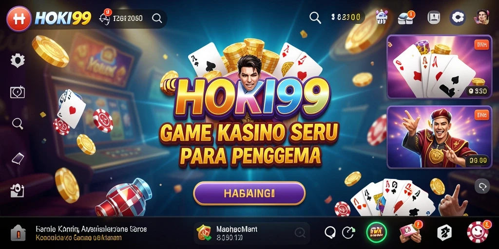 Tampilan gameplay HOKI99 yang menarik dan interaktif.