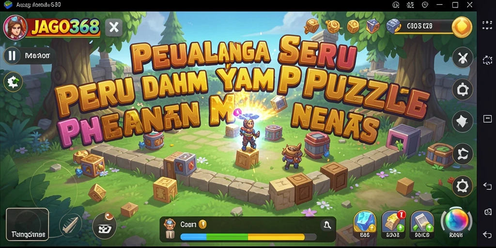 Tampilan gameplay seru dan penuh tantangan dari JAGO368.