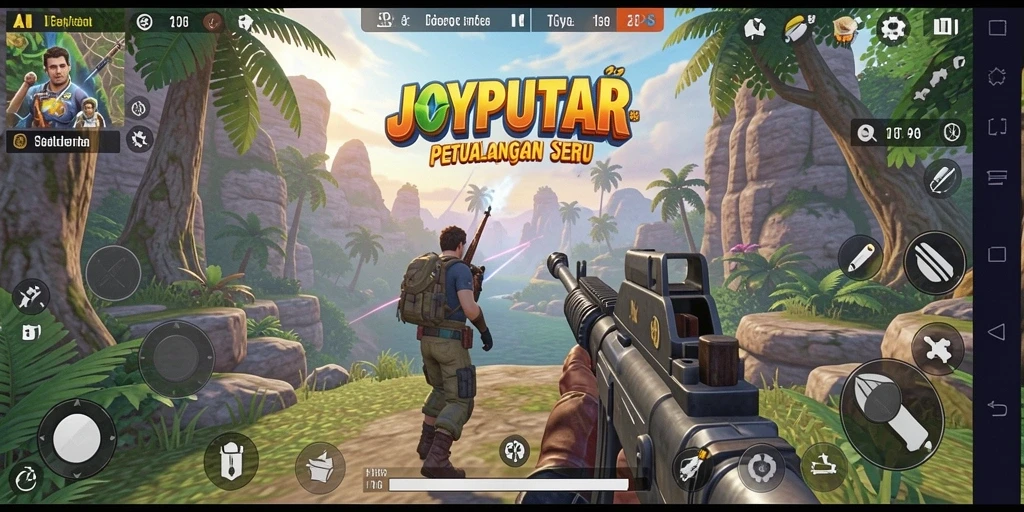 Tampilan permainan seru di JOYPUTAR dengan aksi mendebarkan.