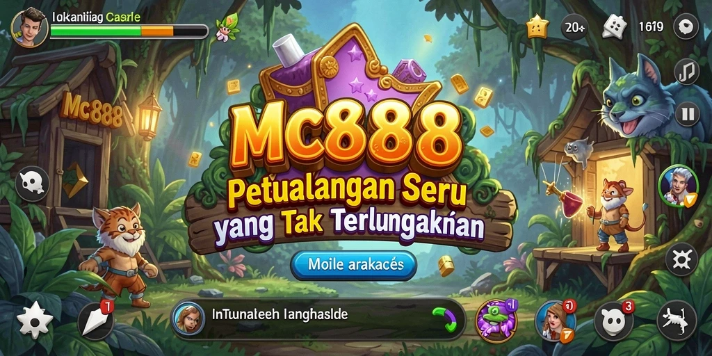 Tampilan gameplay MC888 yang menampilkan aksi mendebarkan dalam petualangan.