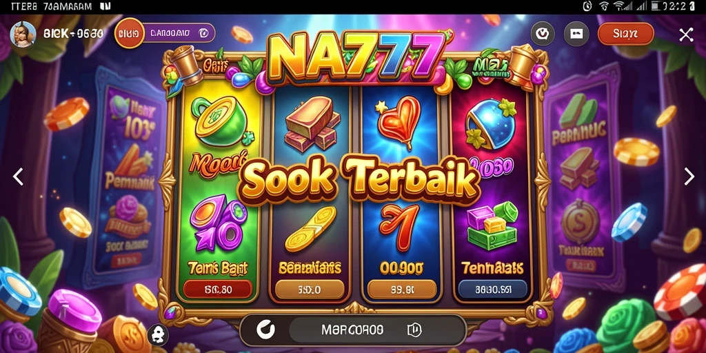 Tampilan menakjubkan dari permainan Slot NA777 yang penuh aksi.