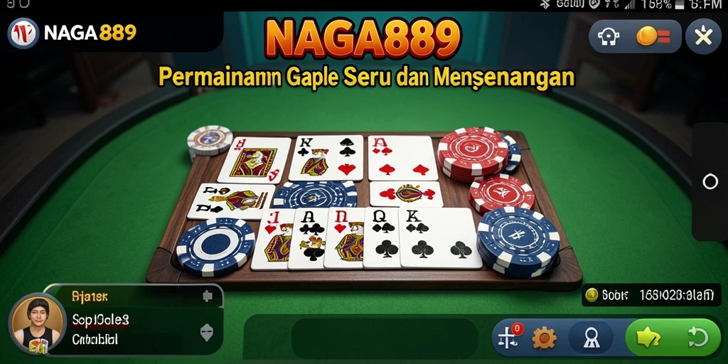 Screenshot gameplay NAGA889 dengan desain kartu yang menarik.