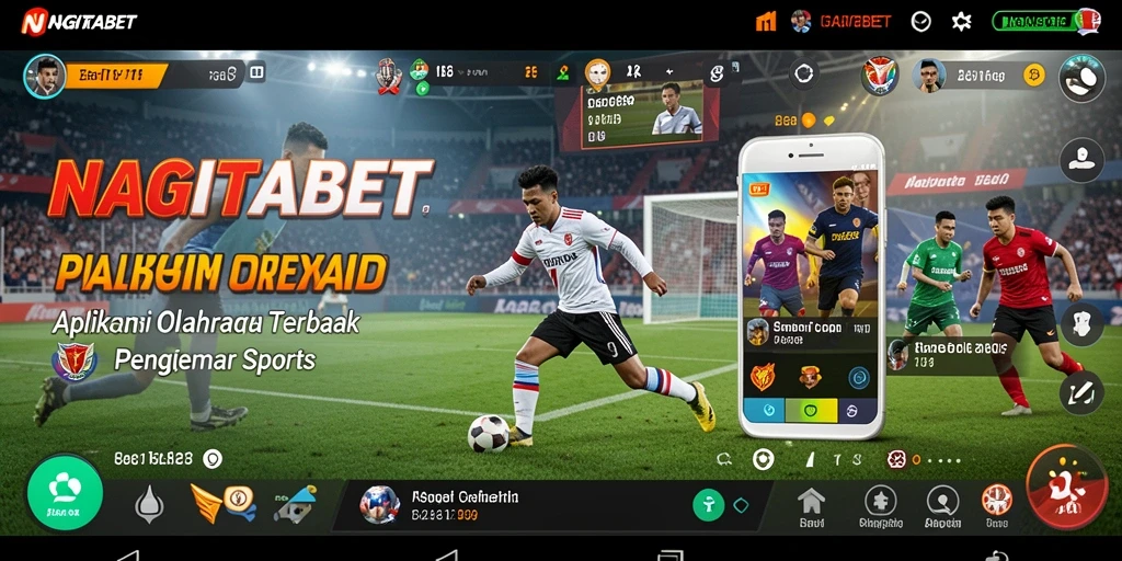 Tampilan gameplay seru dalam NAGITABET untuk penggemar olahraga.