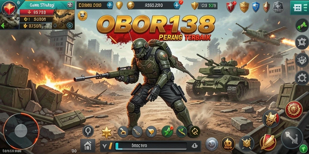 Tampilan gameplay OBOR138 yang menegangkan dan strategis.