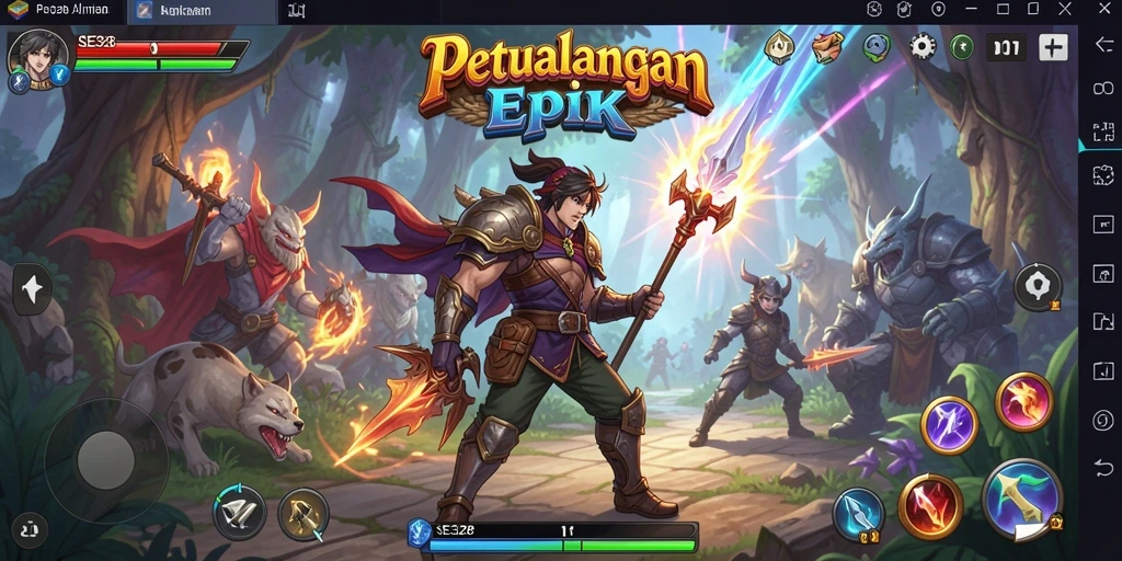 Tampilan menarik dari gameplay SE328 yang penuh aksi.