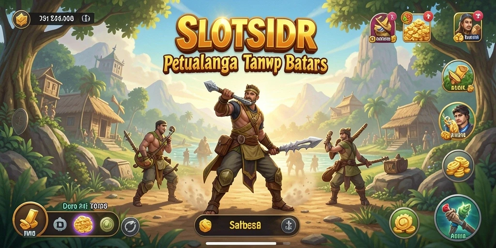Tampilan gameplay Open World yang menakjubkan dari SLOTSIDR.