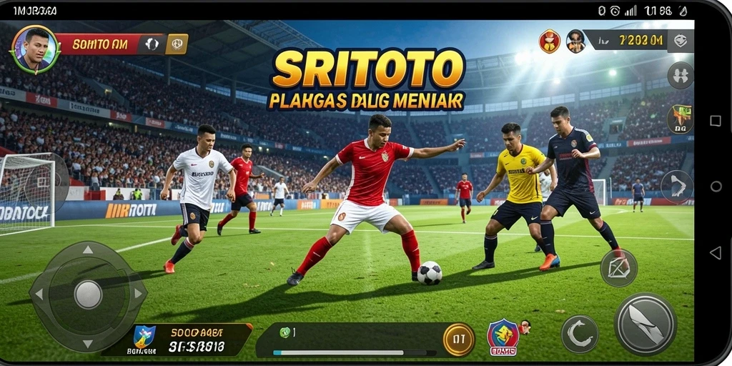 Tampilan menarik dari gameplay SRITOTO yang penuh aksi olahraga.