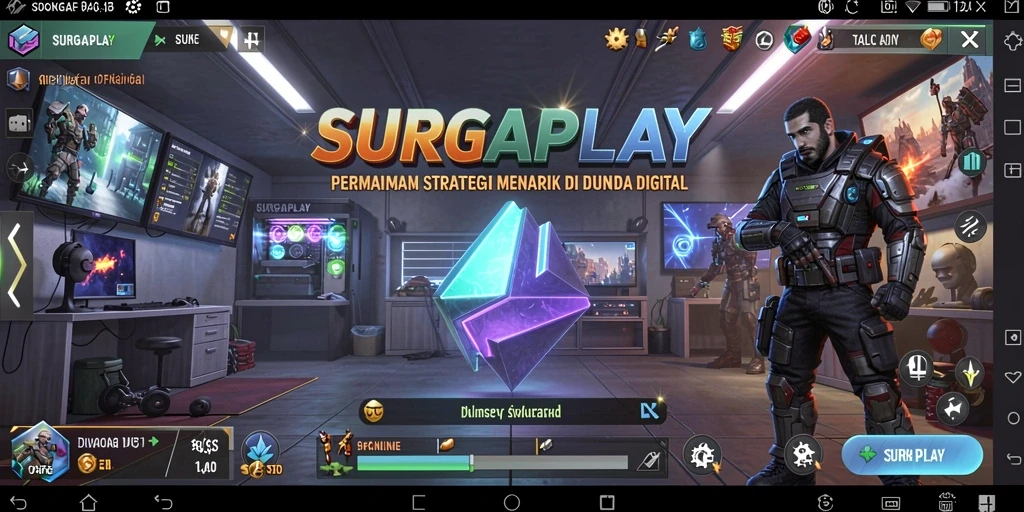 Tampilan gameplay SURGAPLAY yang menawan dan immersif.