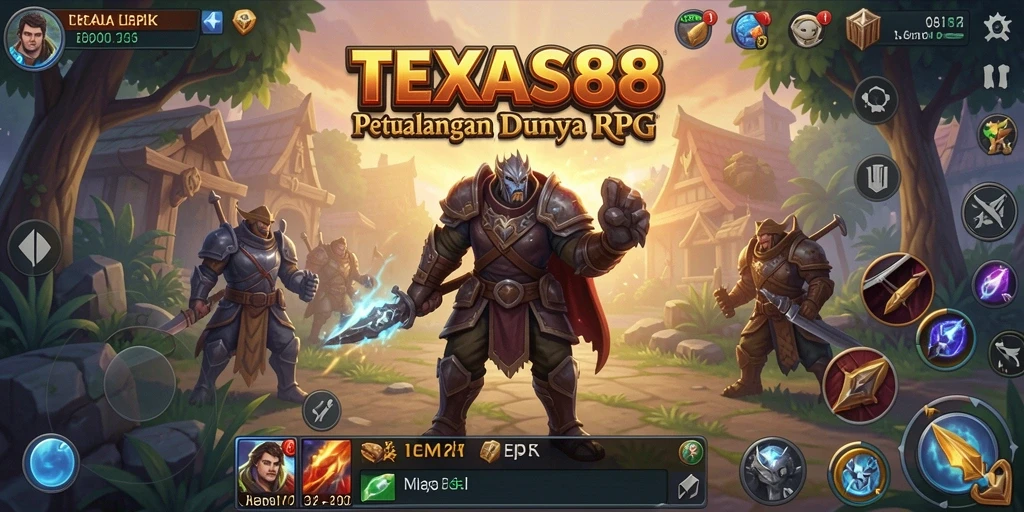 TEXAS88 - Gameplay RPG yang seru dan mendebarkan.